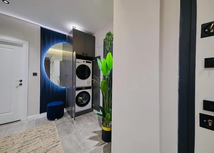 Taksim Square 1 1 Fully Equipped Air Conditioned Luxury アパート *