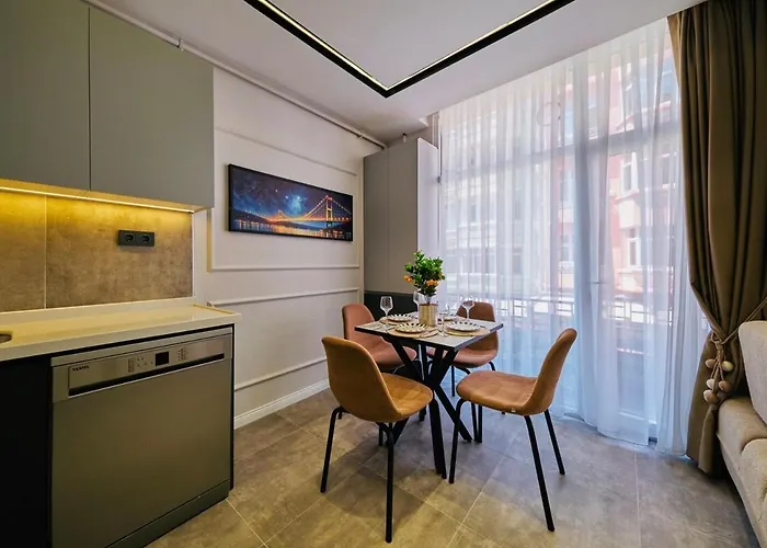 アパート Taksim Square 1 1 Fully Equipped Air Conditioned Luxury *